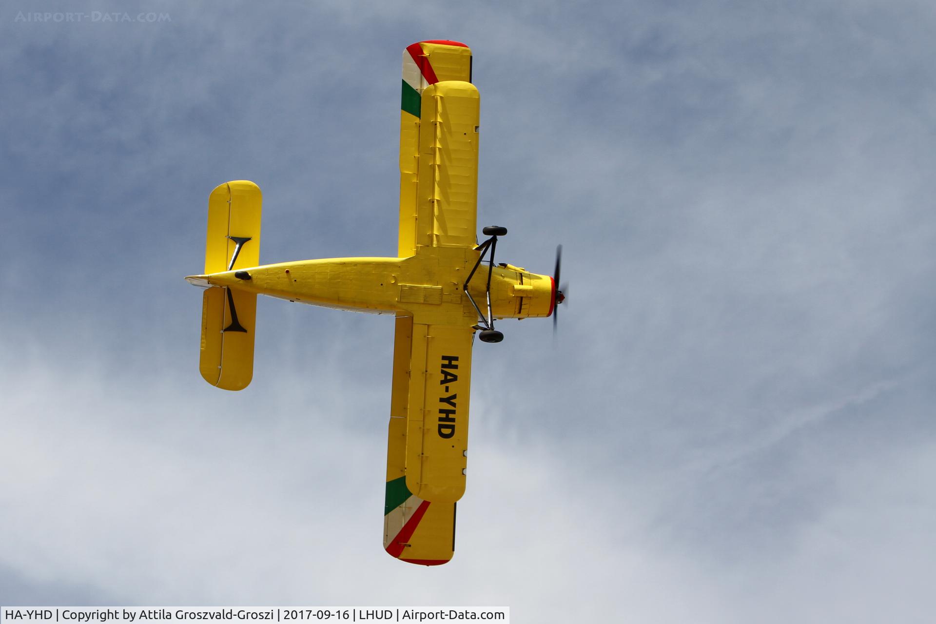 HA-YHD, Antonov (PZL-Mielec) An-2PF C/N 1G187-36, Szeged Airport, Hungary - Air Show 2017