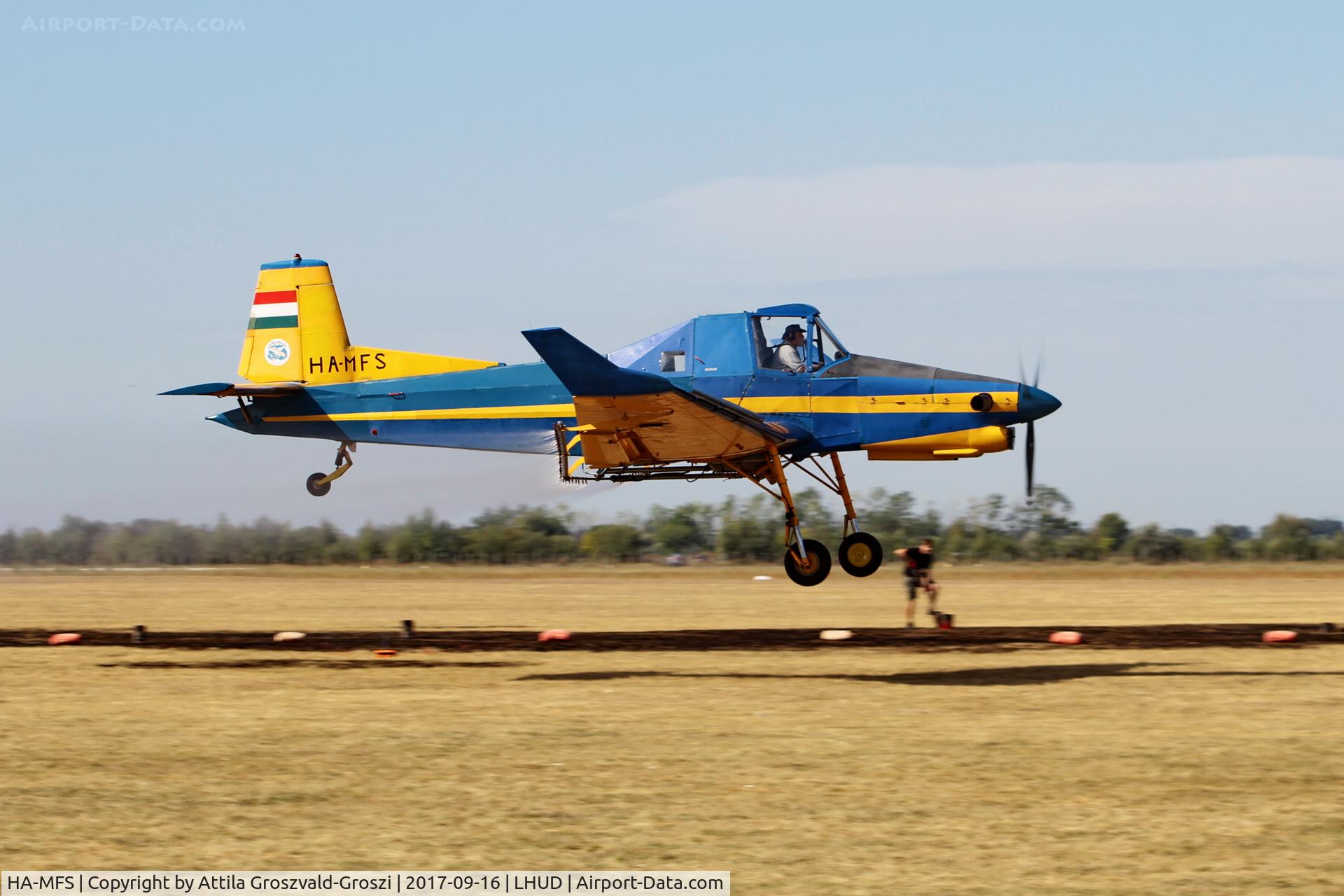 HA-MFS, 1985 Let Z-37T Agro-Turbo C/N 003, Szeged Airport, Hungary - Air Show 2017