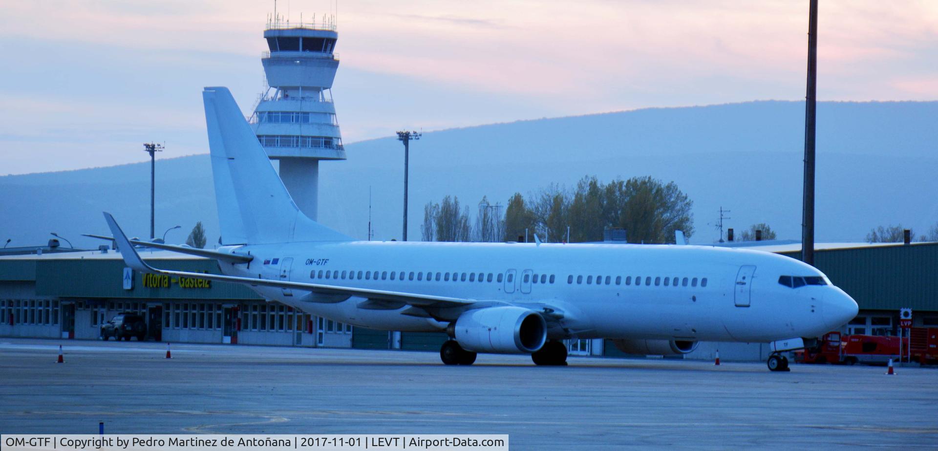 OM-GTF, 1998 Boeing 737-86J C/N 28070, Foronda - Vitoria-Gasteiz - España