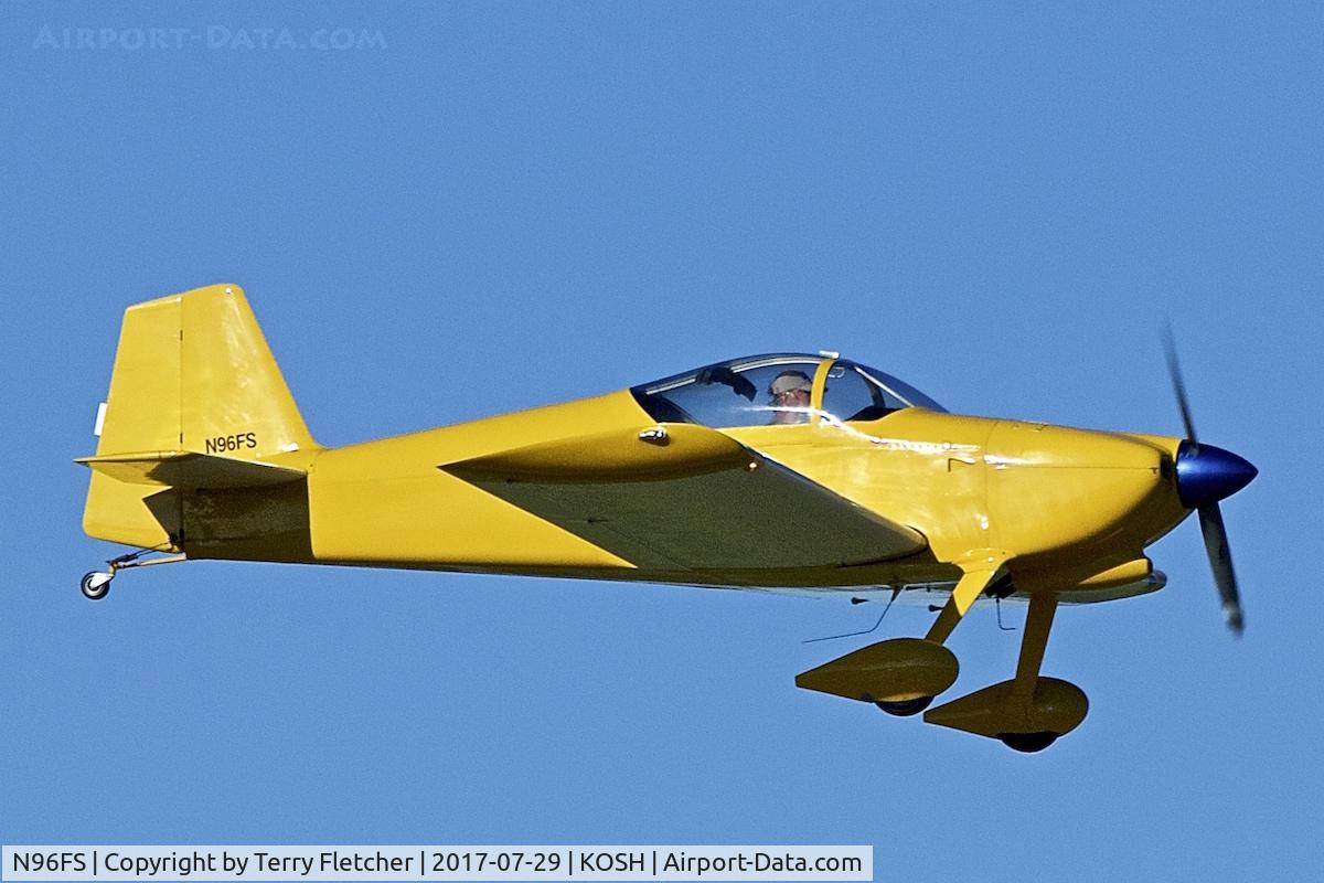 N96FS, 2008 Vans RV-6 C/N 21585, at 2017 EAA AirVenture at Oshkosh