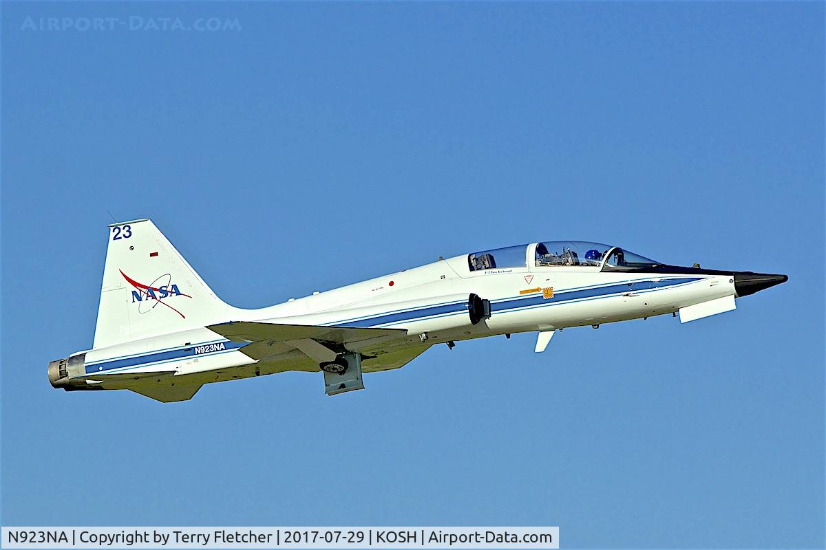 N923NA, 1966 Northrop T-38A Talon C/N 66-8355, at 2017 EAA AirVenture at Oshkosh