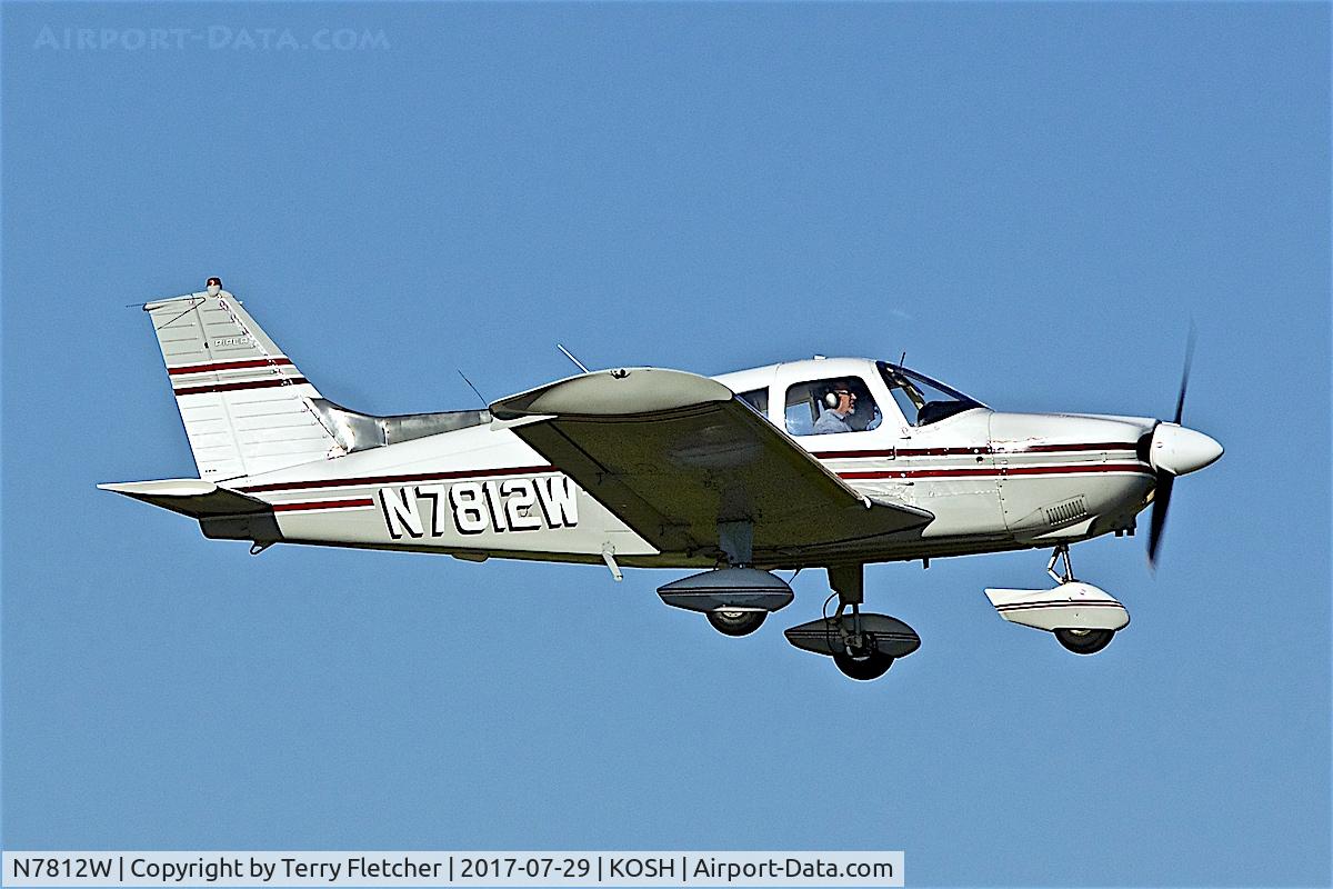N7812W, 1964 Piper PA-28-180 Cherokee C/N 28-1820, at 2017 EAA AirVenture at Oshkosh