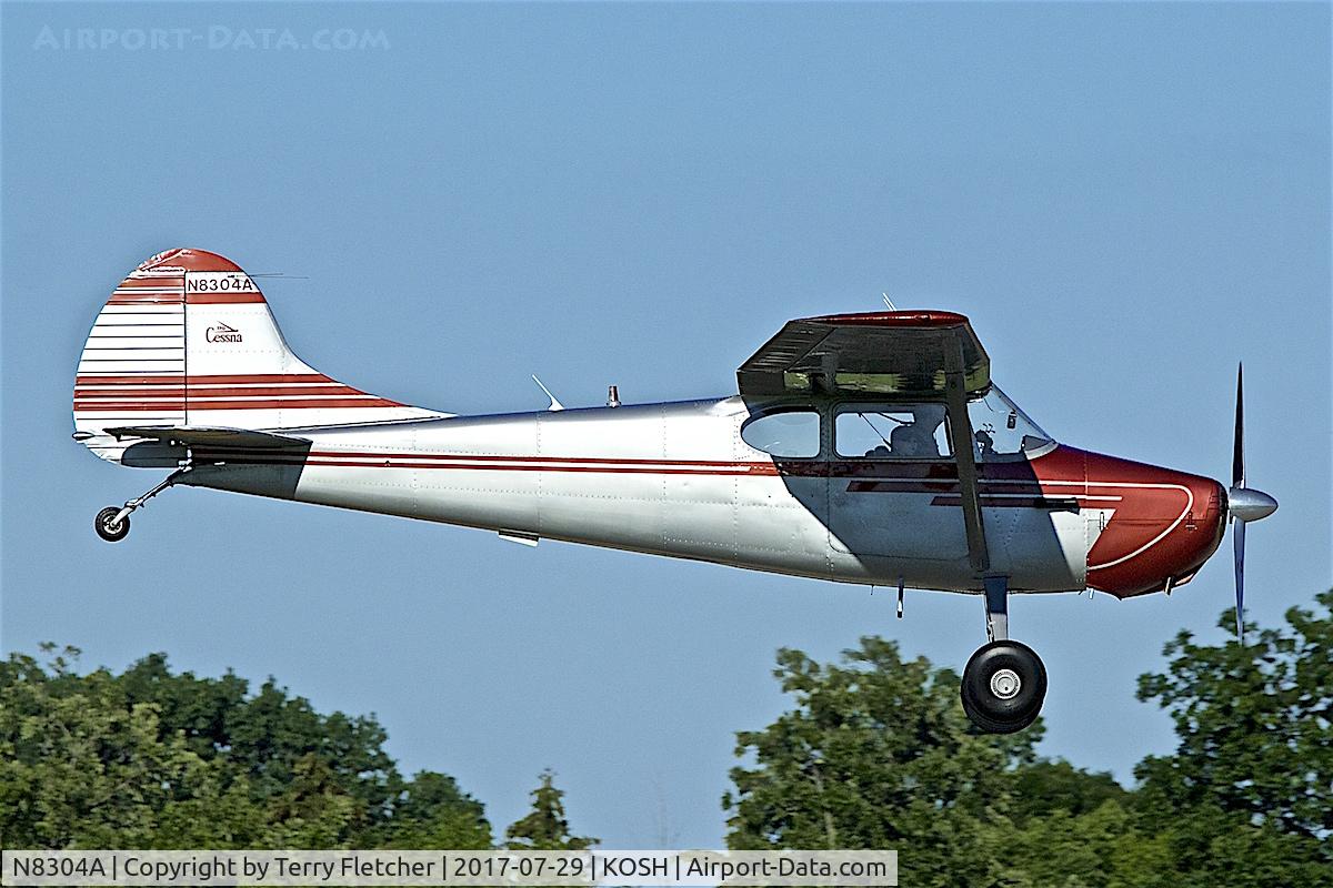 N8304A, Cessna 170B C/N 25156, at 2017 EAA AirVenture at Oshkosh