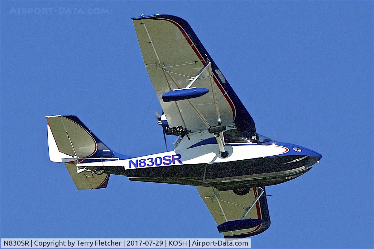 N830SR, 2017 Progressive Aerodyne SeaRey LSA C/N 1070, at 2017 EAA AirVenture at Oshkosh