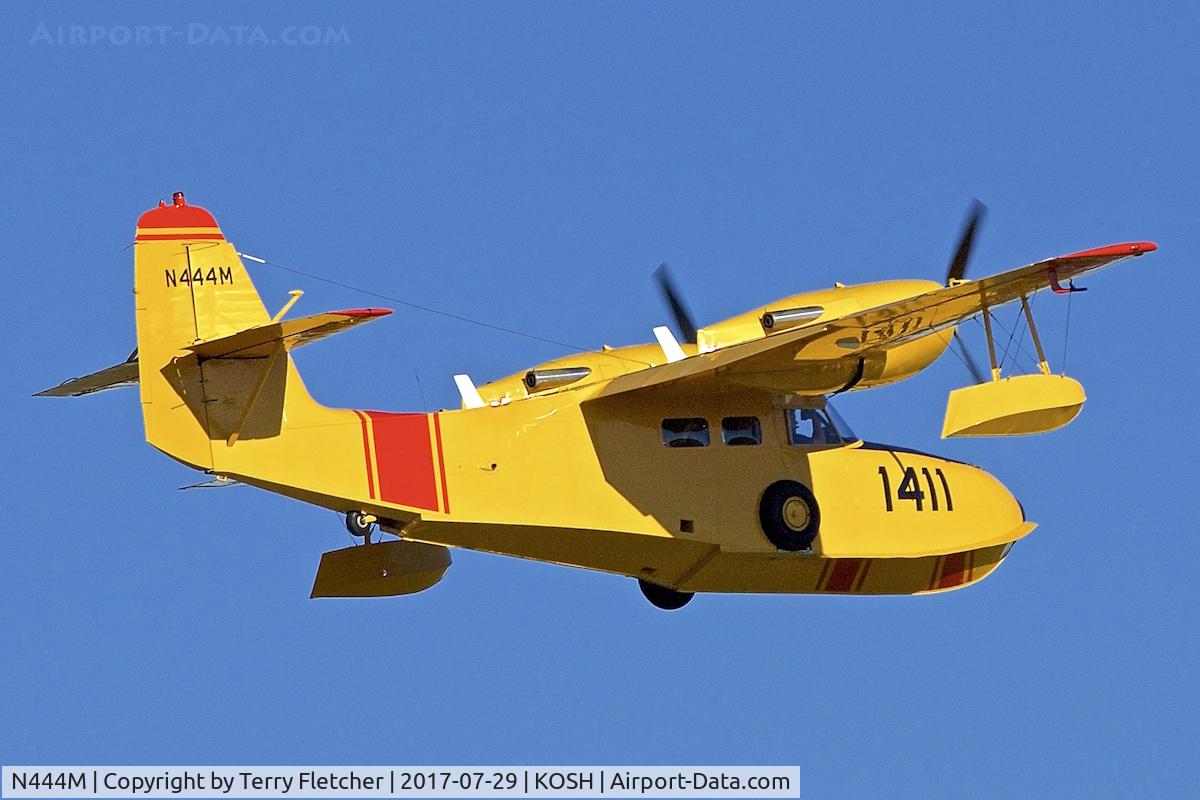 N444M, Grumman G-44A Widgeon C/N 1411, at 2017 EAA AirVenture at Oshkosh
