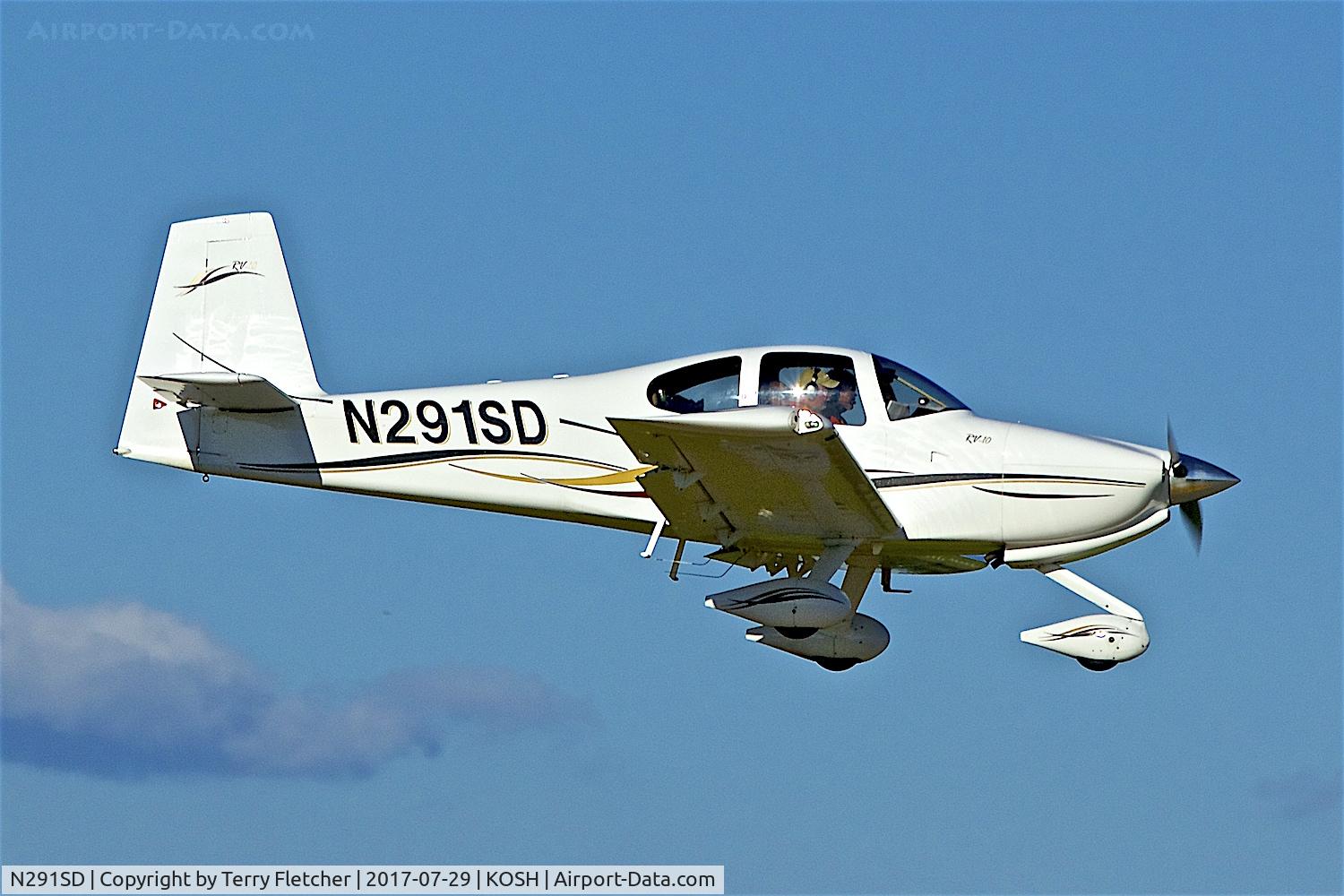 N291SD, 2008 Vans RV-10 C/N 40535, at 2017 EAA AirVenture at Oshkosh