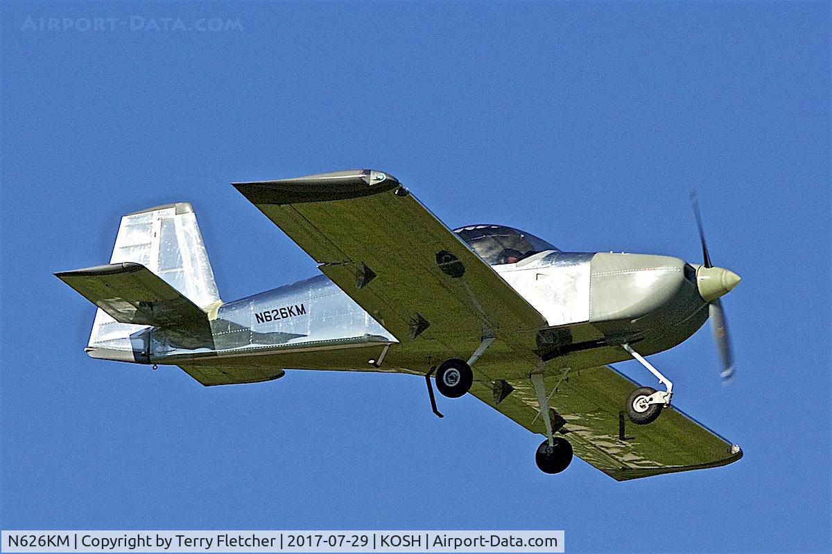 N626KM, 2017 Van's RV-14A C/N 140093, at 2017 EAA AirVenture at Oshkosh
