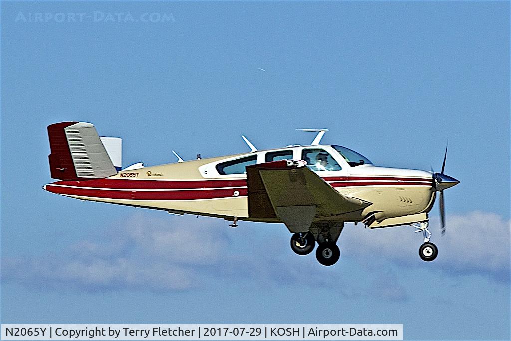 N2065Y, 1979 Beech V35B Bonanza C/N D-10211, at 2017 EAA AirVenture at Oshkosh