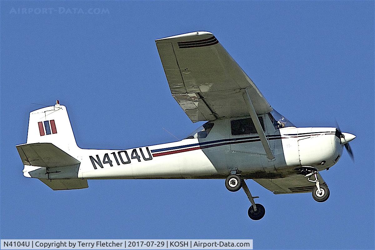 N4104U, 1963 Cessna 150D C/N 15060104, at 2017 EAA AirVenture at Oshkosh