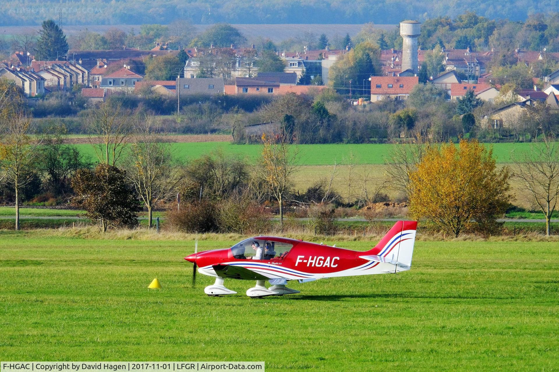 F-HGAC, Robin DR-400-120 C/N 2653, Just landed on rwy08 @ LFGR