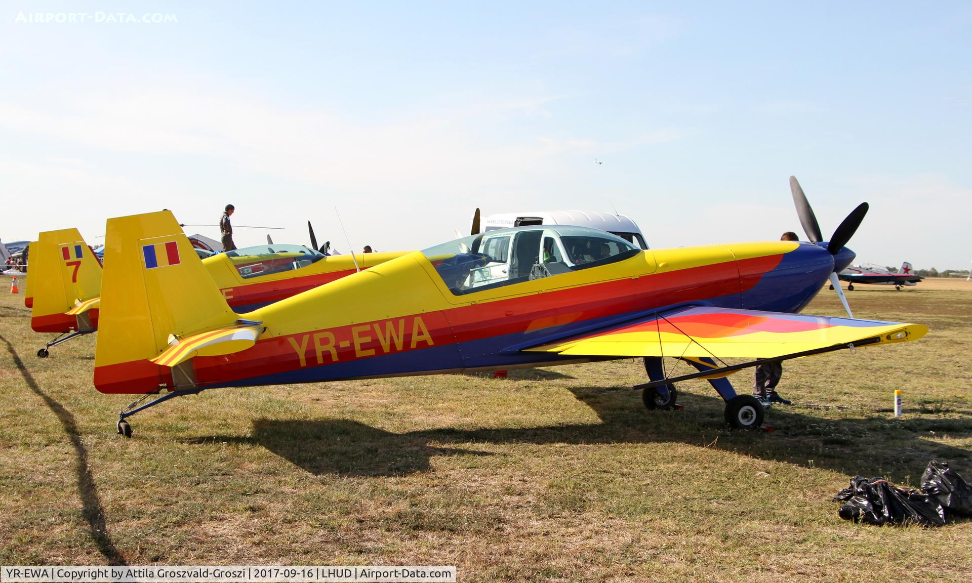 YR-EWA, 2004 Extra EA-300L C/N 1253, Szeged Airport, Hungary - Air Show 2017