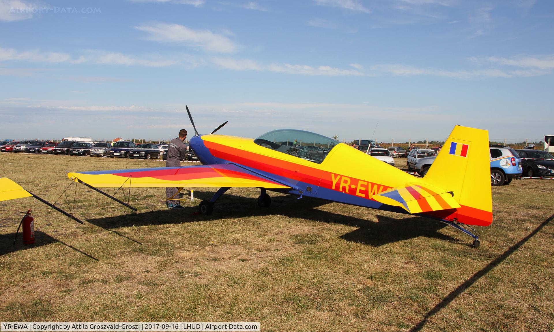 YR-EWA, 2004 Extra EA-300L C/N 1253, Szeged Airport, Hungary - Air Show 2017