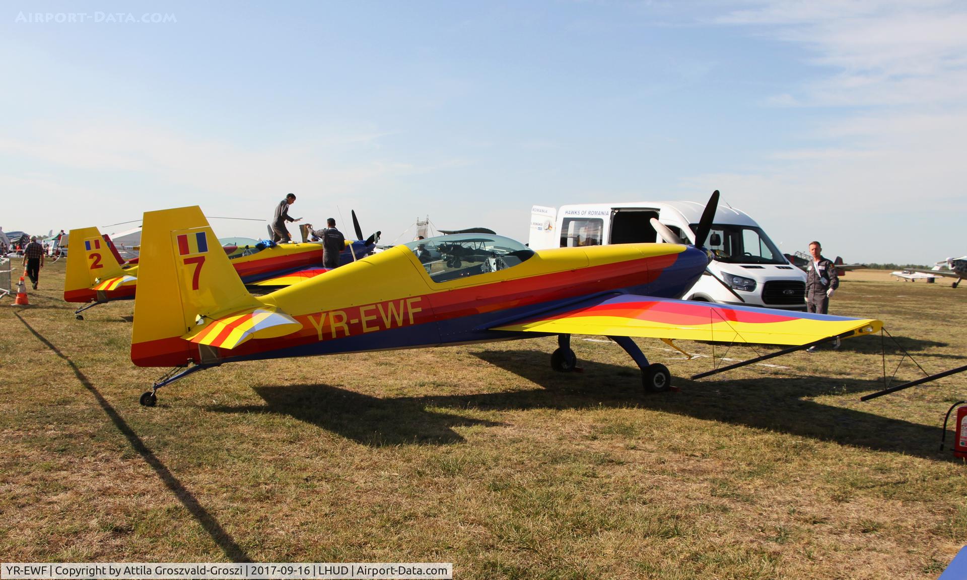 YR-EWF, 2000 Extra EA-300L C/N 107, Szeged Airport, Hungary - Air Show 2017