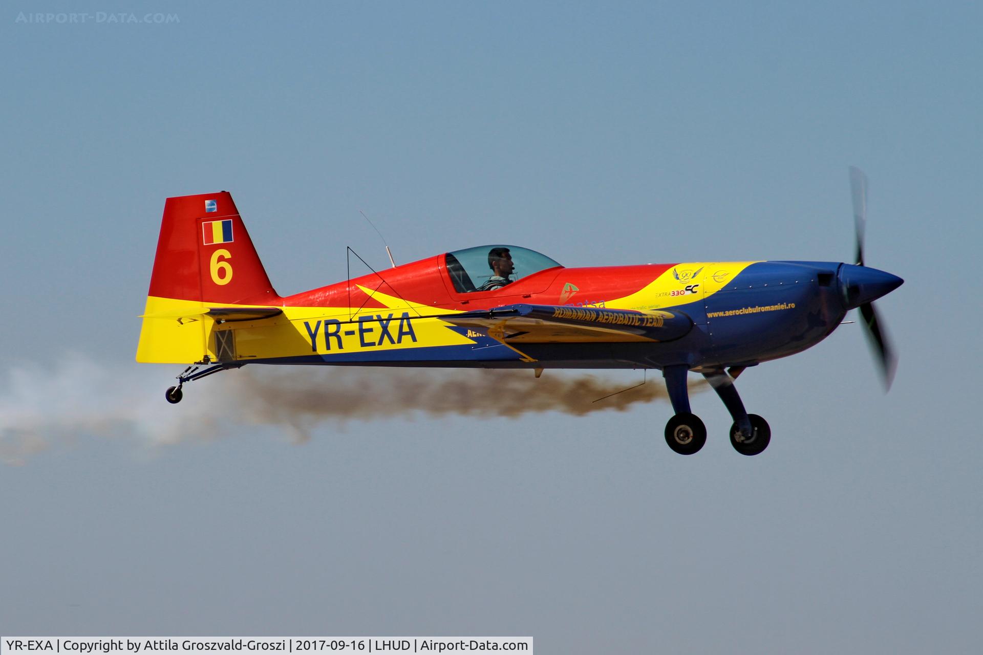 YR-EXA, Extra EA-330SC C/N SC019, Szeged Airport, Hungary - Air Show 2017