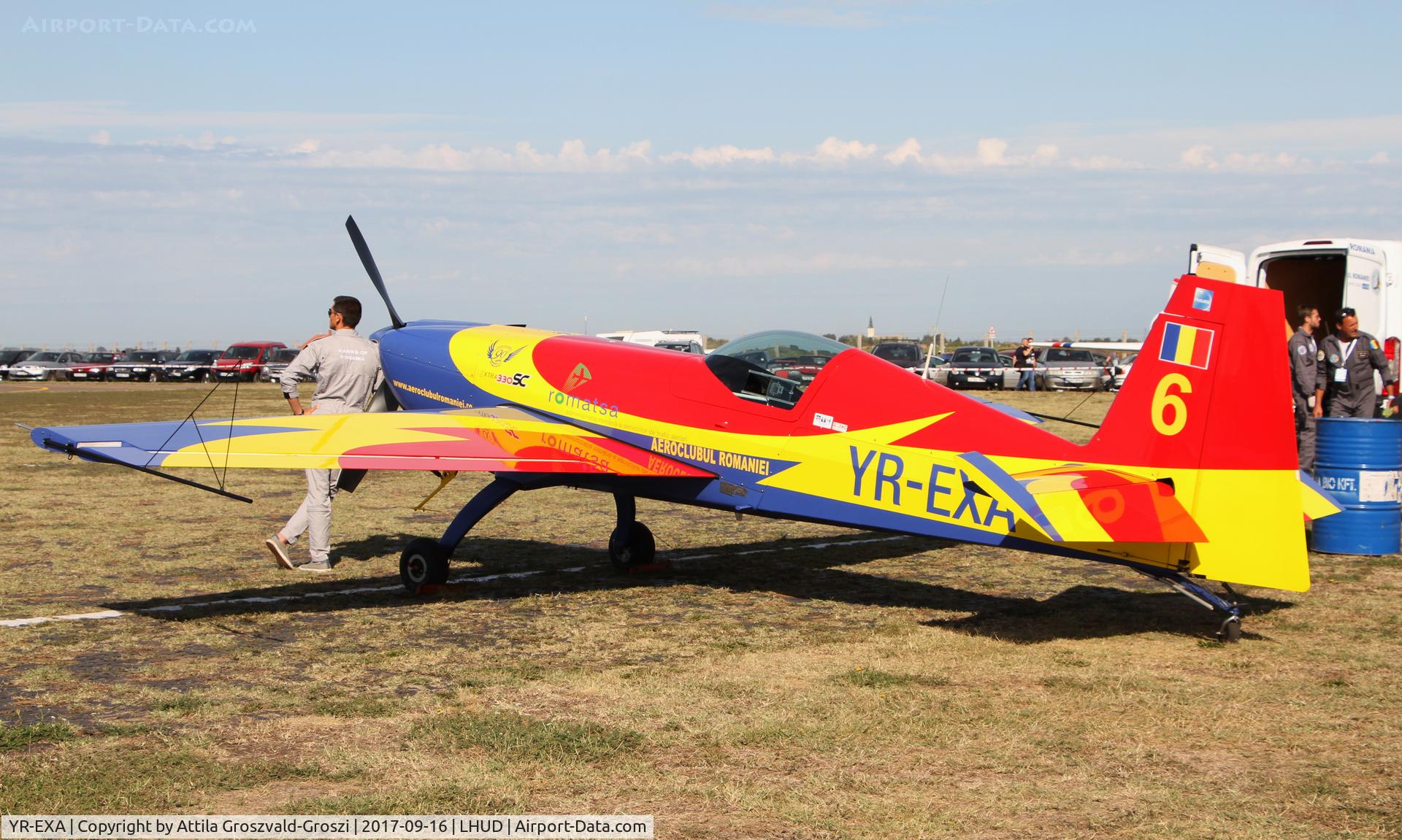 YR-EXA, Extra EA-330SC C/N SC019, Szeged Airport, Hungary - Air Show 2017