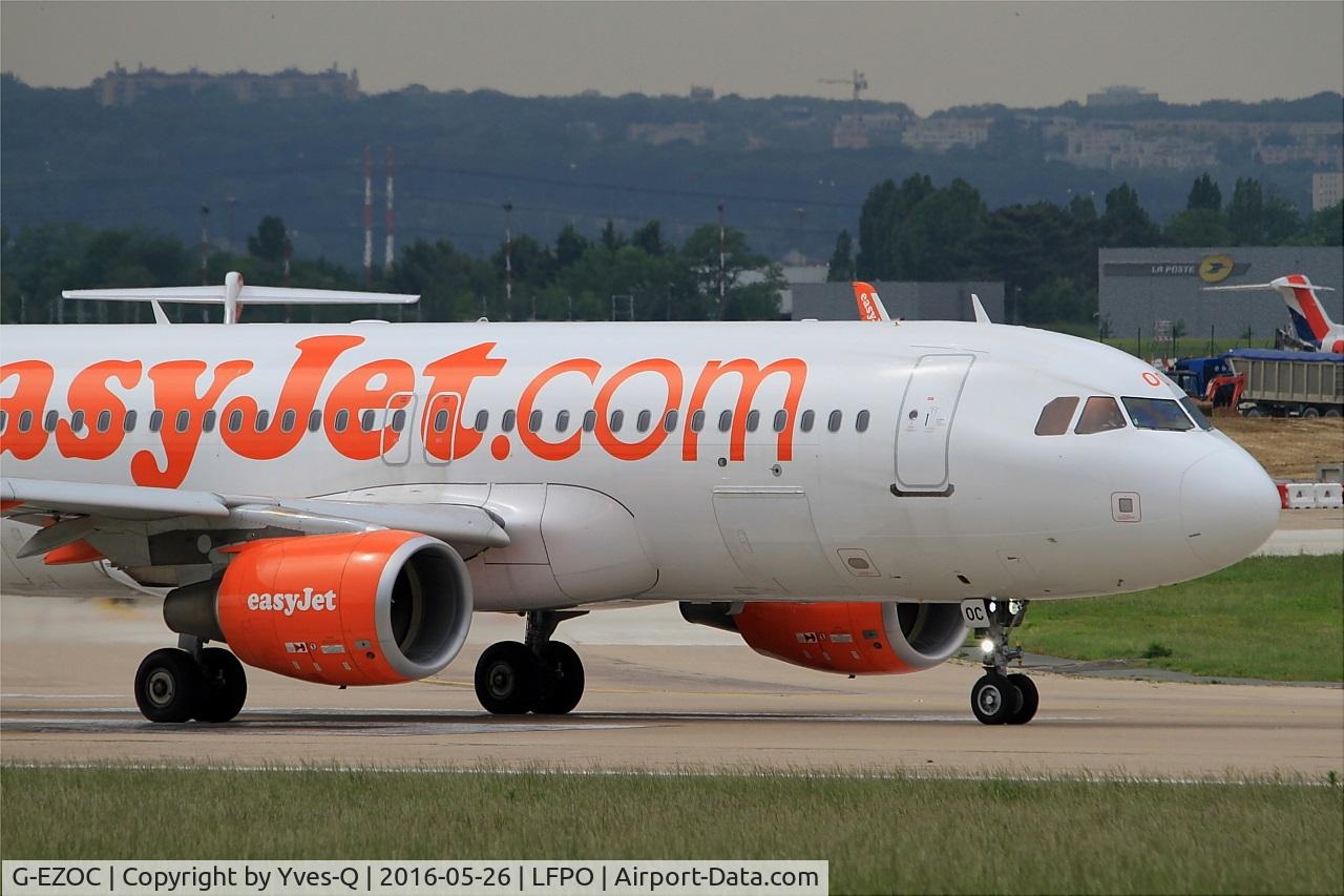 G-EZOC, 2015 Airbus A320-214 C/N 6485, Airbus A320-214 Ready to take off rwy 08, Paris-Orly Airport (LFPO-ORY)