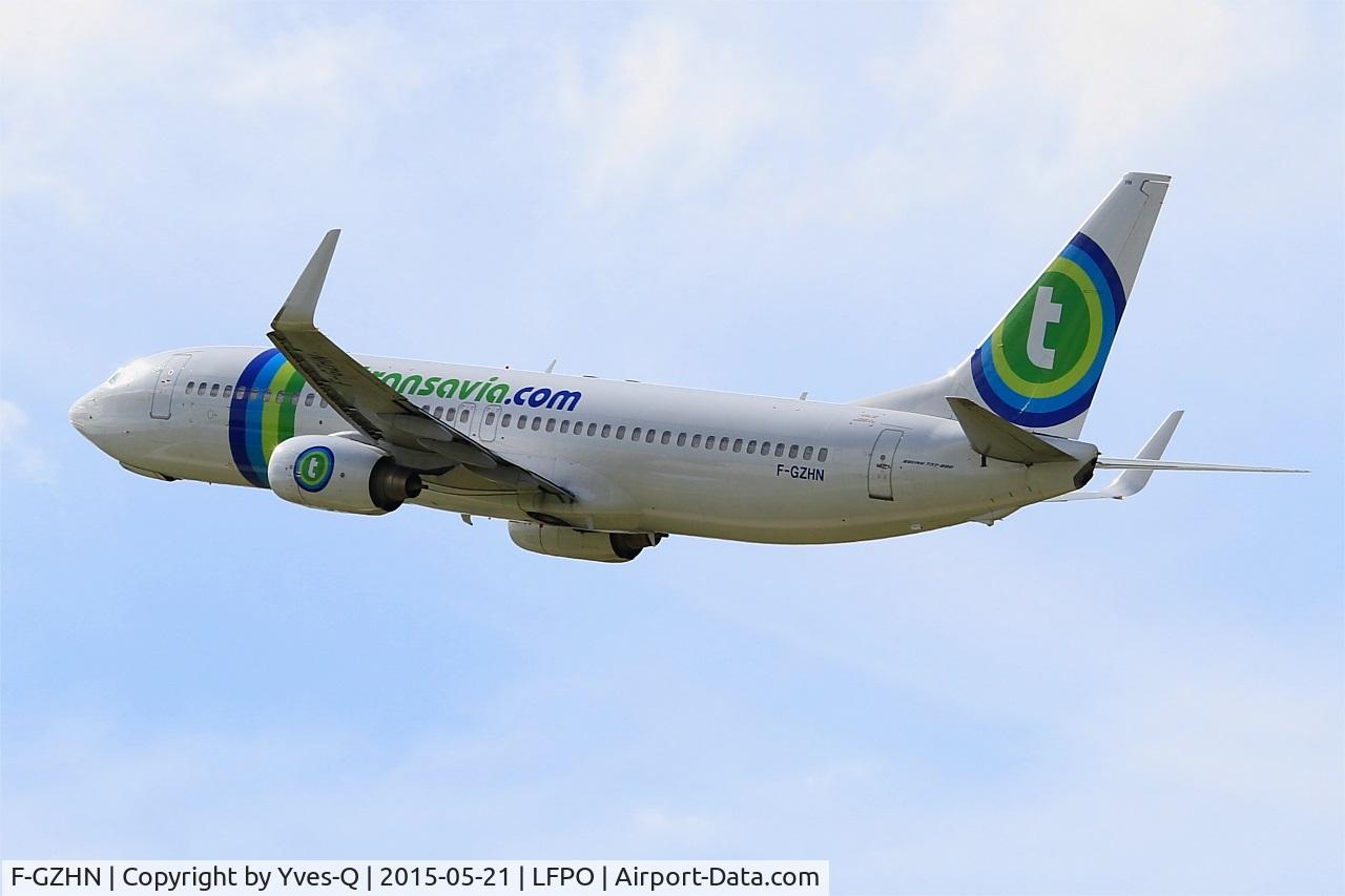 F-GZHN, 1999 Boeing 737-85H C/N 29445, Boeing 737-85H, Take off rwy 24, Paris-Orly airport (LFPO-ORY)