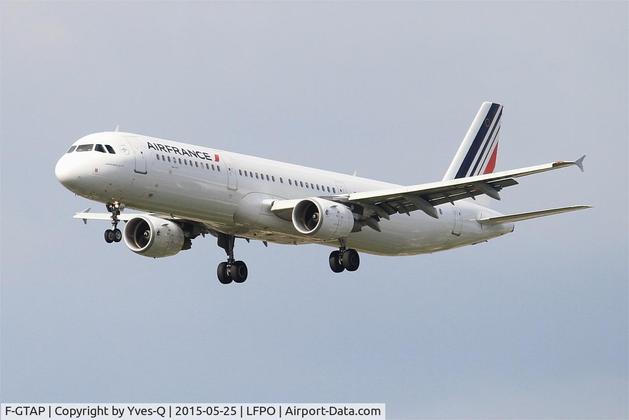 F-GTAP, 2008 Airbus A321-211 C/N 3372, Airbus A321-211, Short approach rwy 26, Paris-Orly Airport (LFPO-ORY)