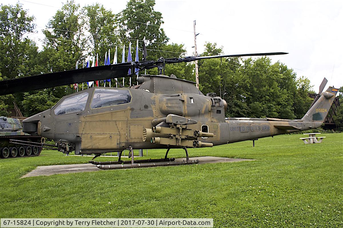 67-15824, 1967 Bell AH-1F Cobra C/N 20488, Preserved in the town of Bangor, Wisconsin