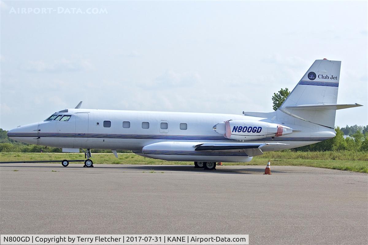 N800GD, 1977 Lockheed L-1329-25 JetStar II C/N 5219, At Anoka County , Blaine ,