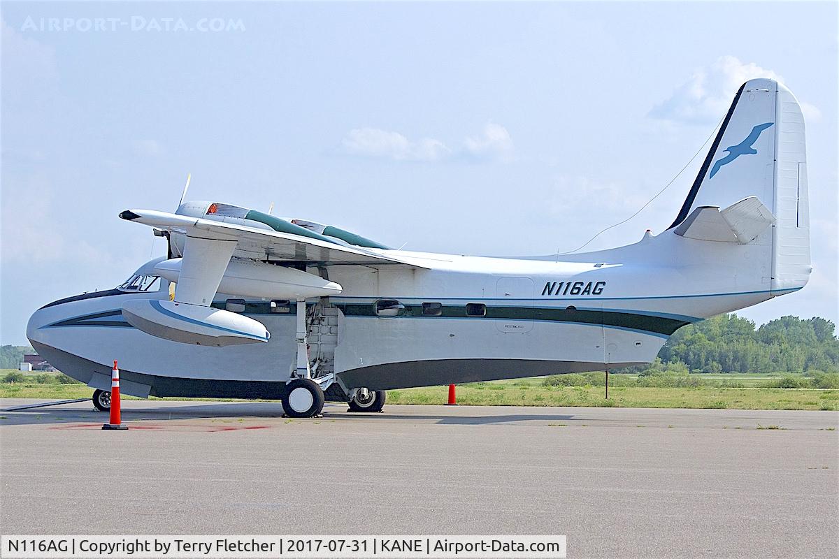 N116AG, 1955 Grumman HU-16C Albatross C/N G-214, At Anoka County , Blaine
