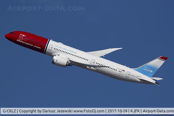 G-CKLZ, 2017 Boeing 787-9 Dreamliner C/N 38774, Boeing 787-9 Dreamliner - Norwegian Air Shuttle  C/N 38774, G-CKLZ