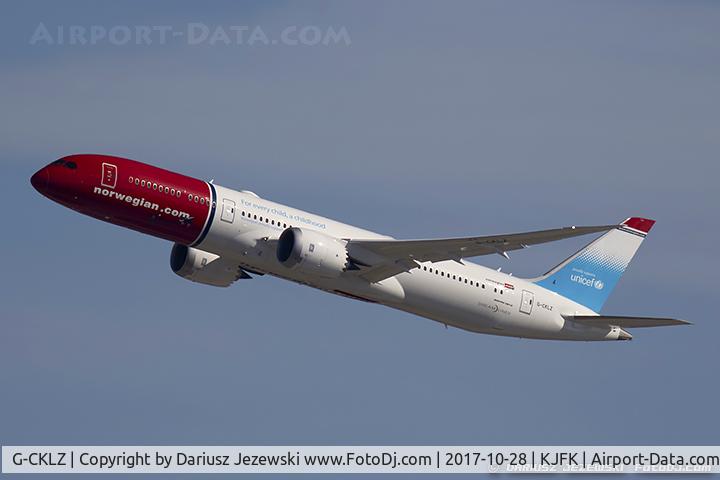 G-CKLZ, 2017 Boeing 787-9 Dreamliner C/N 38774, Boeing 787-9 Dreamliner - Norwegian Air Shuttle  C/N 38774, G-CKLZ
