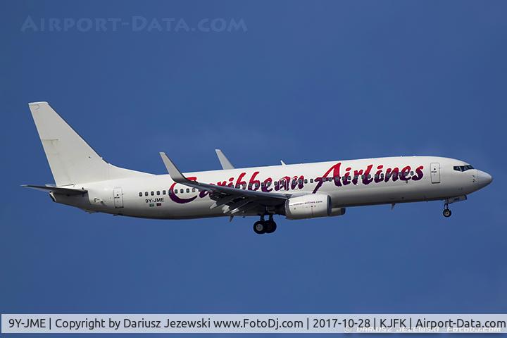 9Y-JME, 2003 Boeing 737-86J C/N 32919, Boeing 737-8Q8 - Caribbean Airlines (Air Jamaica)   C/N 33919, 9Y-JME