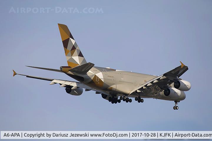 A6-APA, 2014 Airbus A380-861 C/N 166, Airbus A380-861 - Etihad Airways  C/N 166, A6-APA