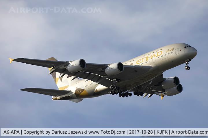 A6-APA, 2014 Airbus A380-861 C/N 166, Airbus A380-861 - Etihad Airways  C/N 166, A6-APA