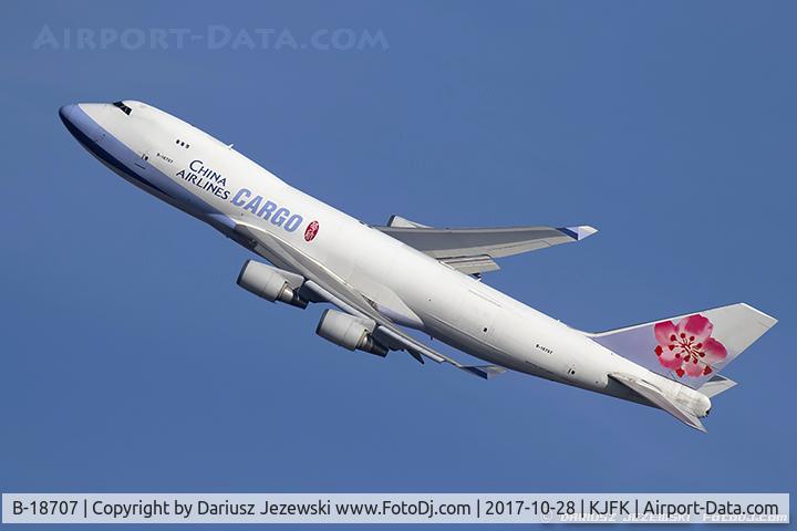 B-18707, 2001 Boeing 747-409F/SCD C/N 30764, Boeing 747-409F/SCD - China Airlines  C/N 30764, B-18707