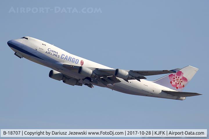 B-18707, 2001 Boeing 747-409F/SCD C/N 30764, Boeing 747-409F/SCD - China Airlines  C/N 30764, B-18707