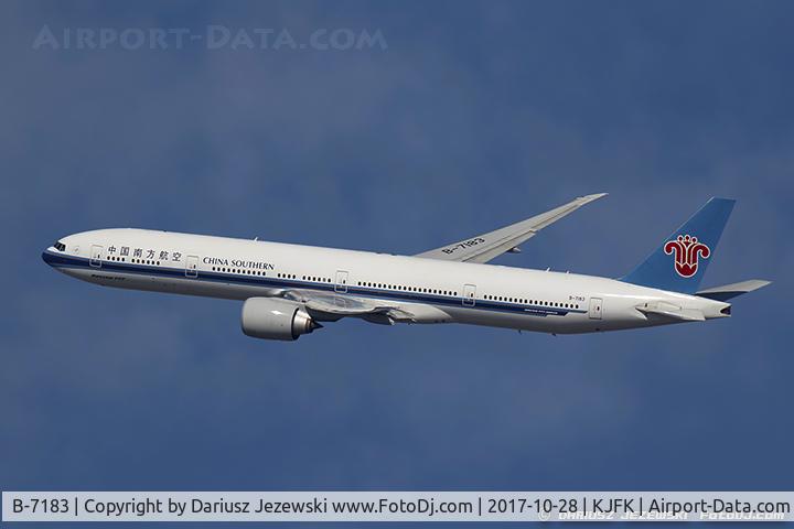 B-7183, 2016 Boeing 777-31B/ER C/N 43226, Boeing 777-31B/ER - China Southern Airlines  C/N 43226, B-7183
