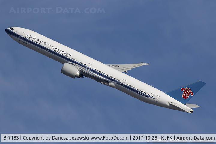 B-7183, 2016 Boeing 777-31B/ER C/N 43226, Boeing 777-31B/ER - China Southern Airlines  C/N 43226, B-7183