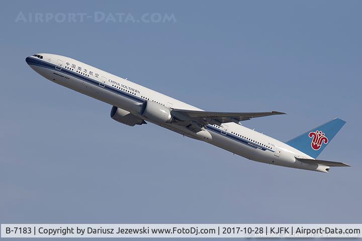 B-7183, 2016 Boeing 777-31B/ER C/N 43226, Boeing 777-31B/ER - China Southern Airlines  C/N 43226, B-7183
