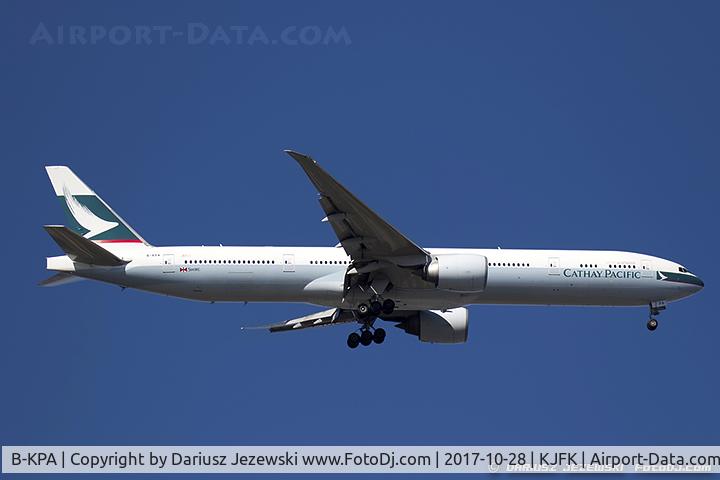 B-KPA, 2007 Boeing 777-367/ER C/N 36154, Boeing 777-367/ER - Cathay Pacific Airways  C/N 36154, B-KPA