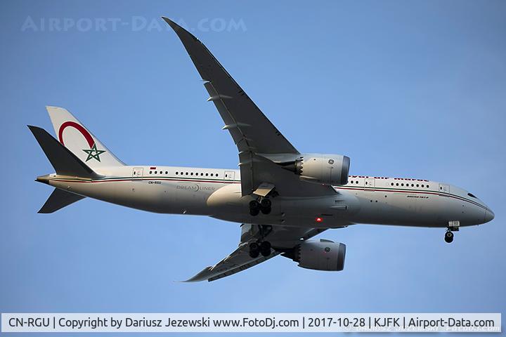 CN-RGU, 2016 Boeing 787-8 Dreamliner C/N 36109, Boeing 787-8 Dreamliner - Royal Air Maroc - RAM  C/N 36109, CN-RGU