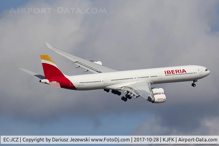 EC-JCZ, 2005 Airbus A340-642 C/N 619, Airbus A340-642 - Iberia  C/N 619, EC-JCZ