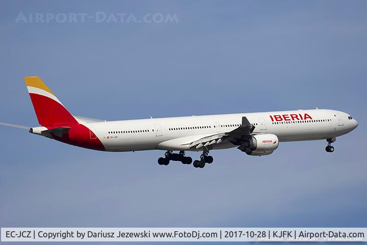 EC-JCZ, 2005 Airbus A340-642 C/N 619, Airbus A340-642 - Iberia  C/N 619, EC-JCZ