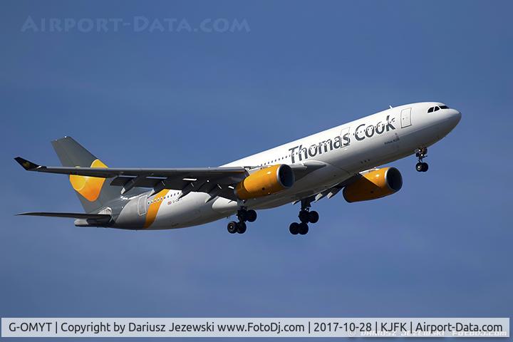 G-OMYT, 1999 Airbus A330-243 C/N 301, Airbus A330-243 - Thomas Cook Airlines  C/N 301, G-OMYT