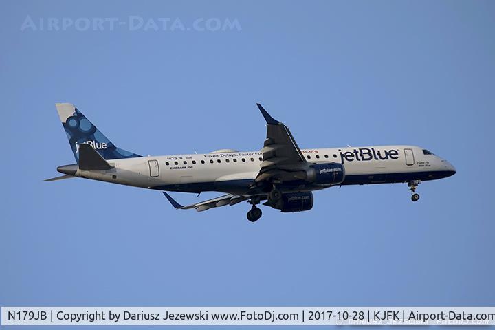 N179JB, 2005 Embraer 190AR (ERJ-190-100IGW) C/N 19000006, Embraer 190AR (ERJ-190-100IGW) 