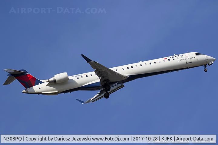 N308PQ, 2014 Bombardier CRJ-900LR (CL-600-2D24) C/N 15308, Bombardier CRJ-900LR (CL-600-2D24) - Delta Connection (Endeavor Air)   C/N 15308, N308PQ