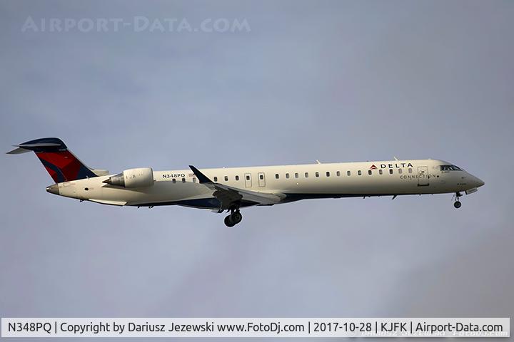 N348PQ, 2015 Bombardier CRJ-900LR (CL-600-2D24) C/N 15348, Bombardier CRJ-900LR (CL-600-2D24) - Delta Connection (Endeavor Air)   C/N 15348, N348PQ