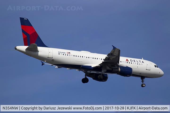 N354NW, 1998 Airbus A320-212 C/N 801, Airbus A320-212 - Delta Air Lines  C/N 801, N354NW