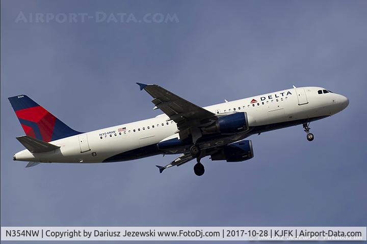 N354NW, 1998 Airbus A320-212 C/N 801, Airbus A320-212 - Delta Air Lines  C/N 801, N354NW