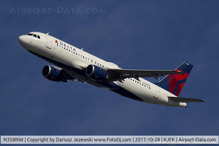 N358NW, 1998 Airbus A320-212 C/N 832, Airbus A320-212 - Delta Air Lines  C/N 832, N358NW