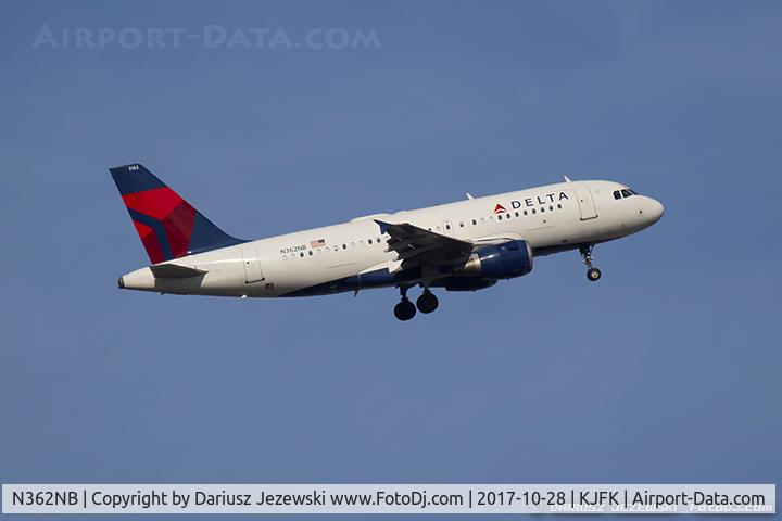 N362NB, 2003 Airbus A319-114 C/N 1982, Airbus A319-114 - Delta Air Lines  C/N 1982, N362NB