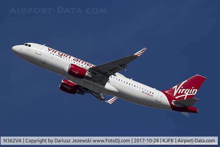 N362VA, 2016 Airbus A320-214 C/N 6965, Airbus A320-214 - Virgin America  C/N 6965, N362VA