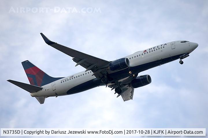 N3735D, 2000 Boeing 737-832 C/N 30381, Boeing 737-832 - Delta Air Lines  C/N 30381, N3735D