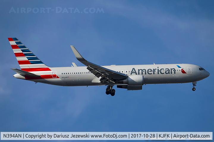 N394AN, 1998 Boeing 767-323/ER C/N 29431, Boeing 767-323/ER - American Airlines  C/N 29431, N394AN